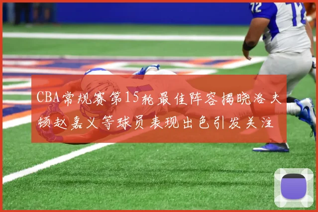 CBA常规赛第15轮最佳阵容揭晓洛夫顿赵嘉义等球员表现出色引发关注